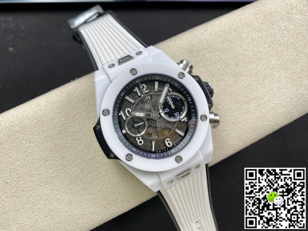 Hublot BIG BANG Unico 421.HX.1170.RX ZF Factory 1:1 Best Edition Replica Watch White Ceramic Case